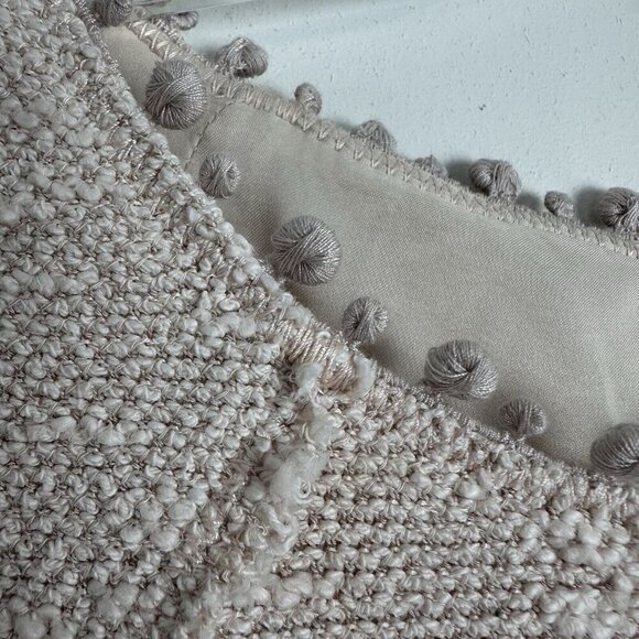 REBECCA TAYLOR Stretch Boucle Dress, Women's Size 6 Ivory Cream - Picture 6 of 16